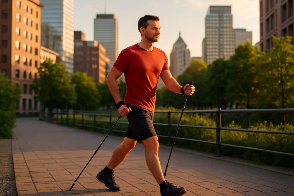 Nordic Walking in città: come allenarsi efficacemente 